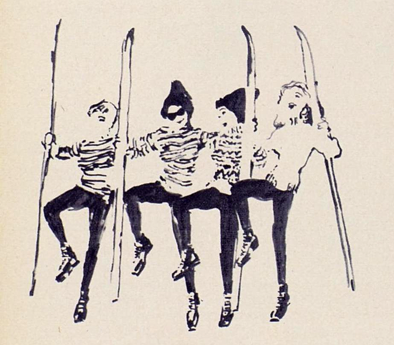 Illustration for article titled Squaw Valley and the 1960 Winter Olympics in Paintings